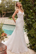 Lace Mermaid Wedding Dress-0