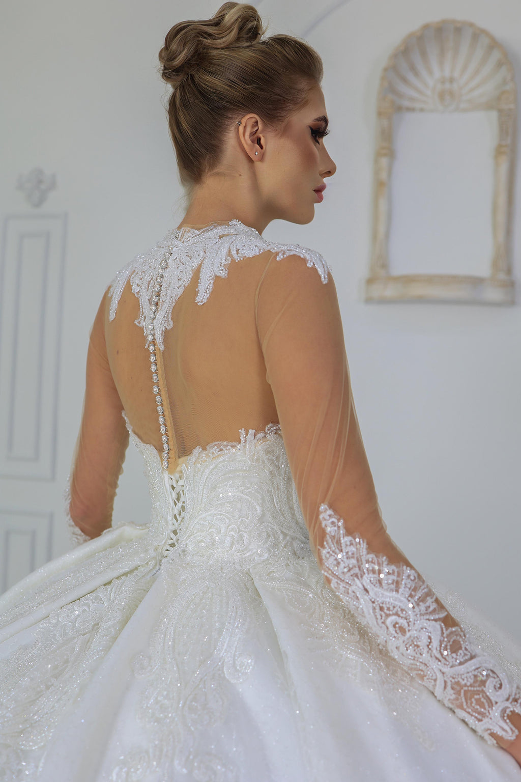 Oden ballgown wedding dress
