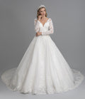 Sedef A Line Wedding Dress