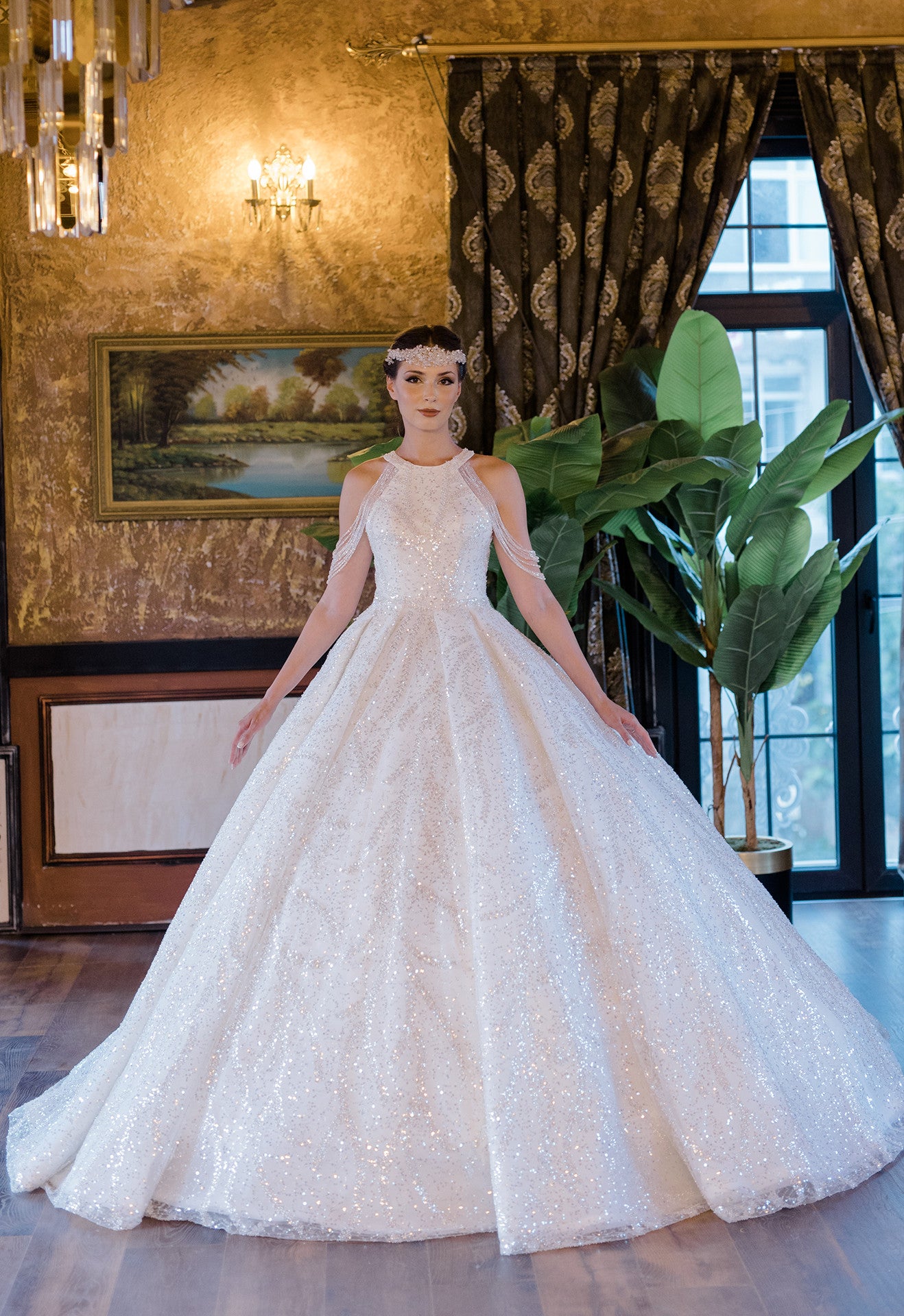 Sirius a line wedding dress