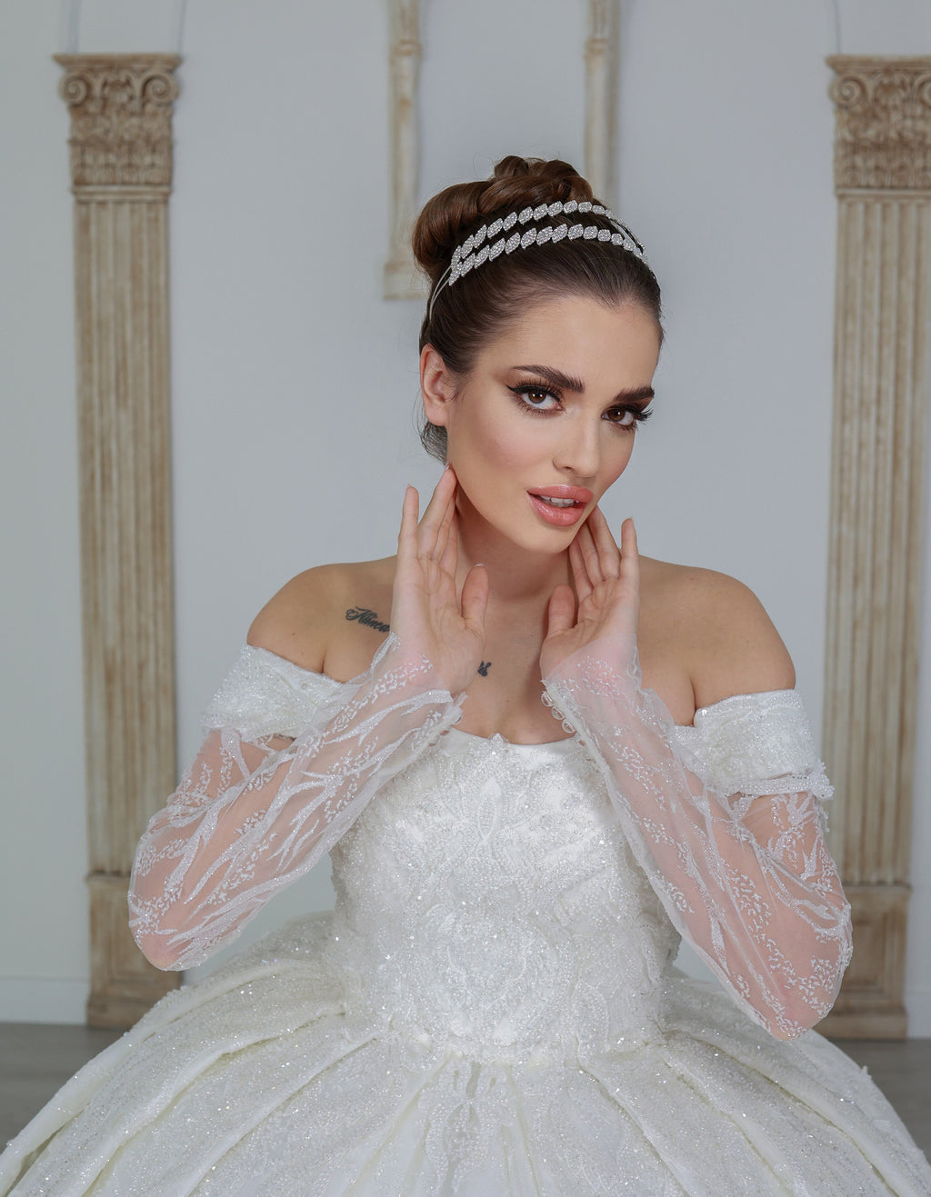 Azze ballgown wedding dress
