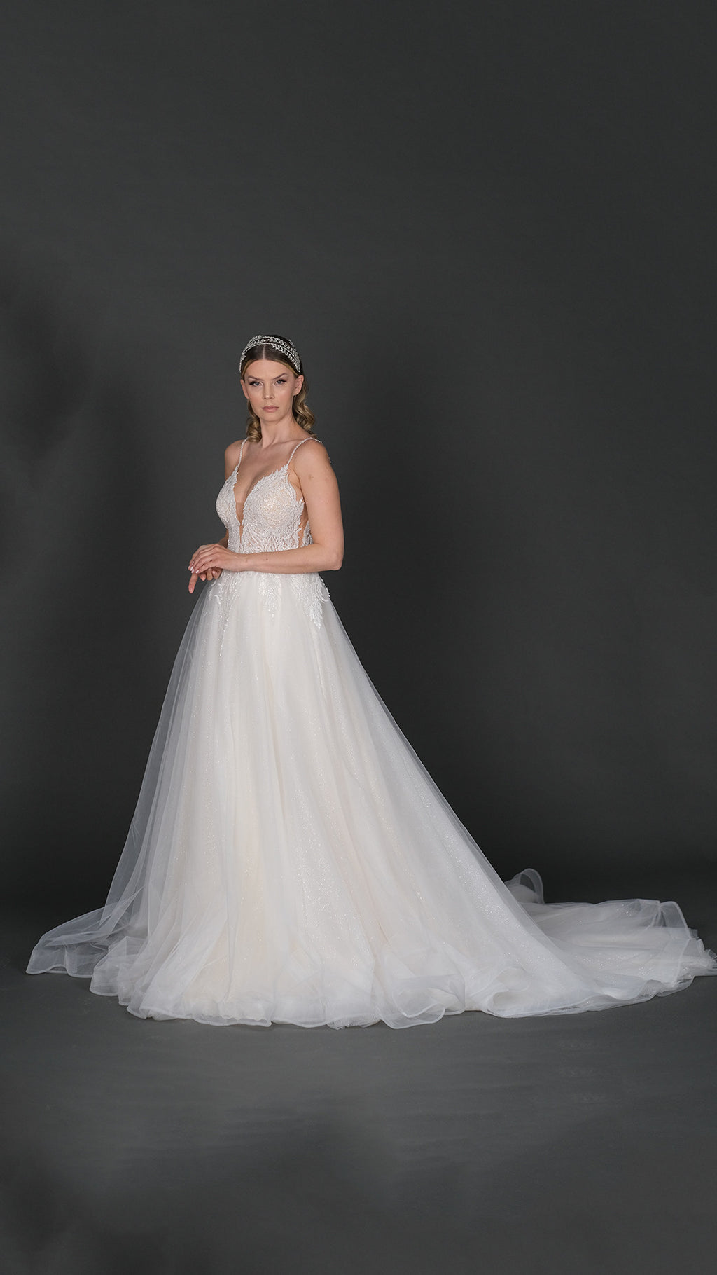 KARSU narrow skirt a line wedding dress