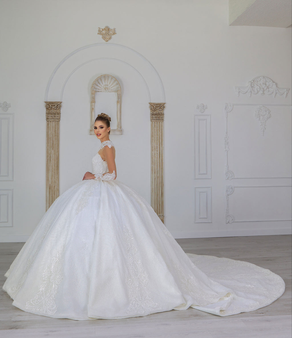 Oden ballgown wedding dress