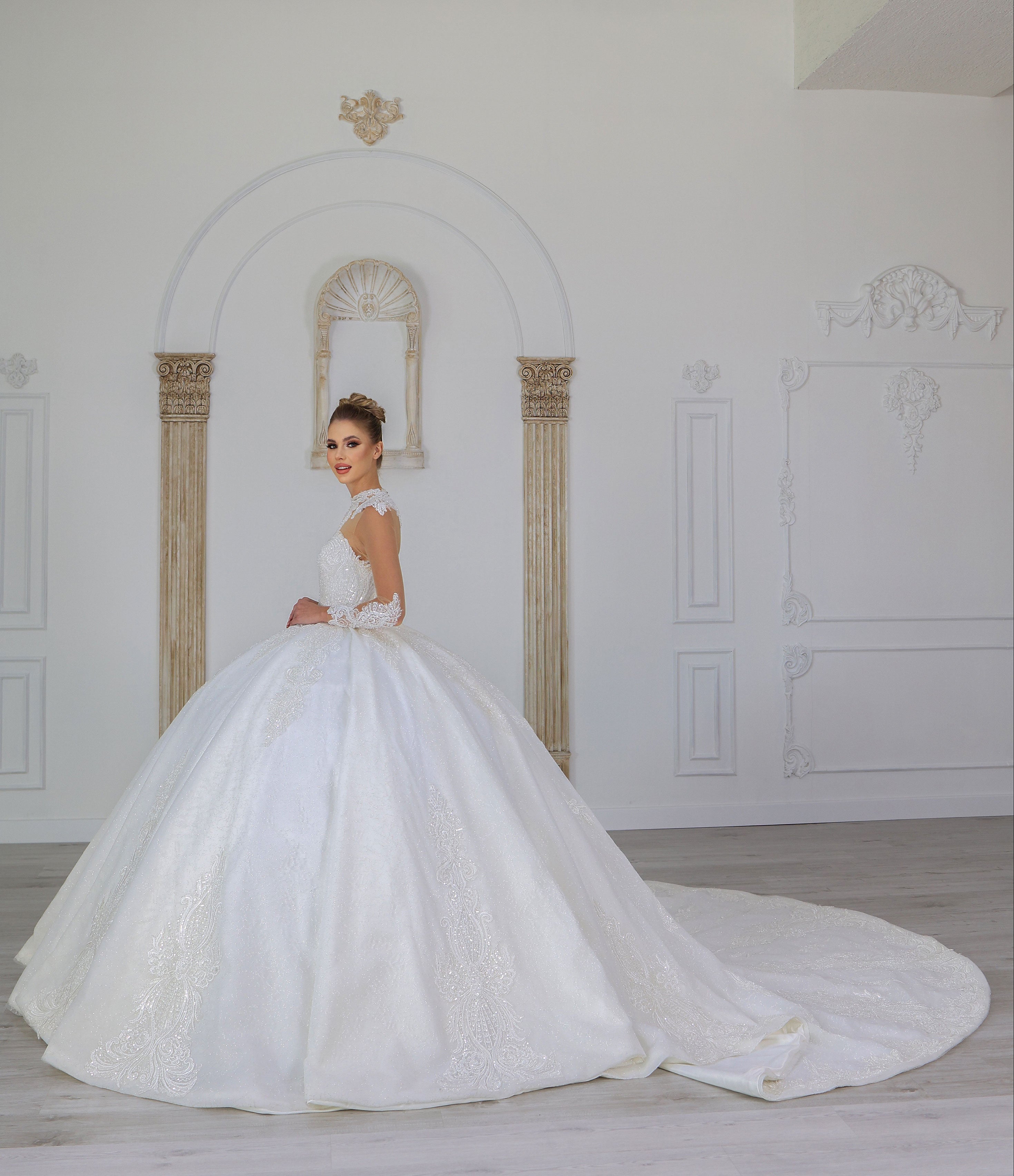 Oden ballgown wedding dress