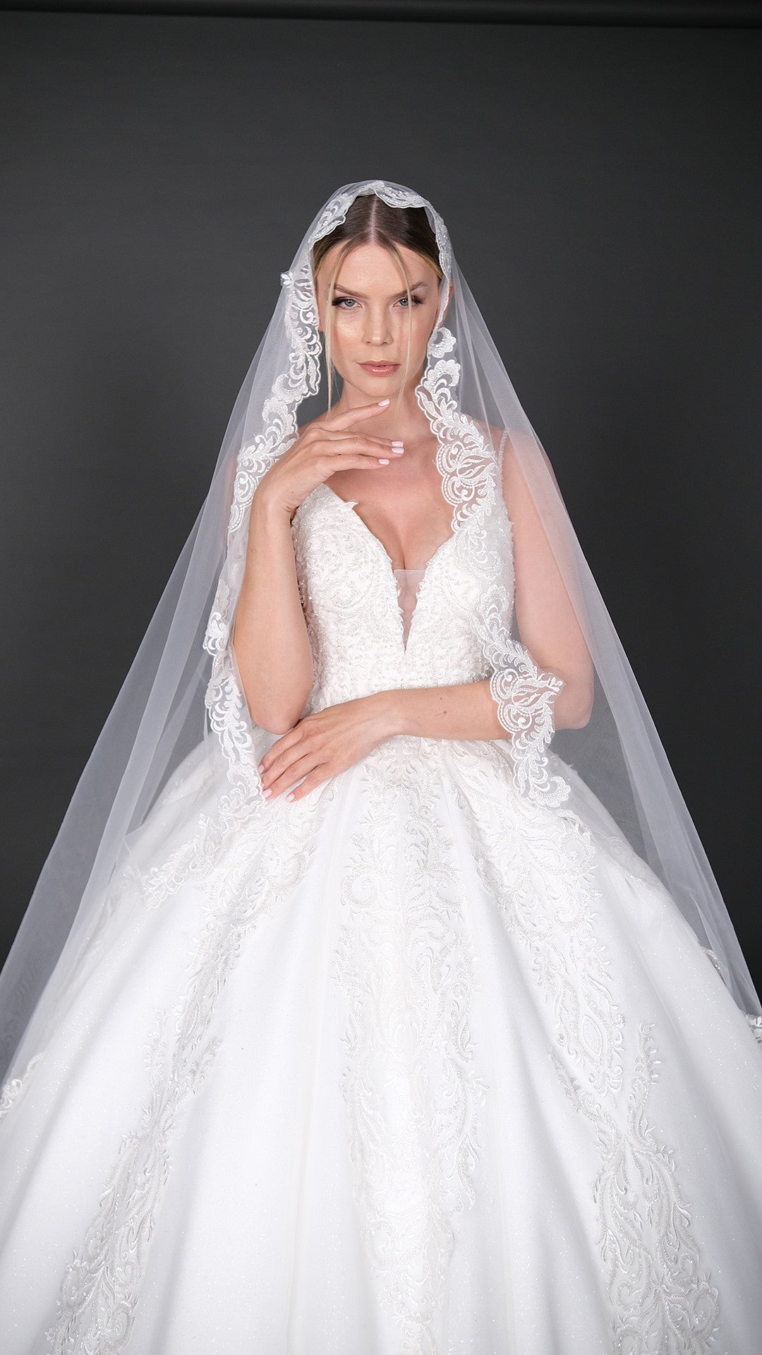 MEVA ballgown wedding dress