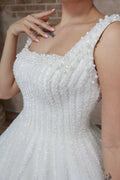 Asi a line wedding dress