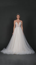 KARSU narrow skirt a line wedding dress