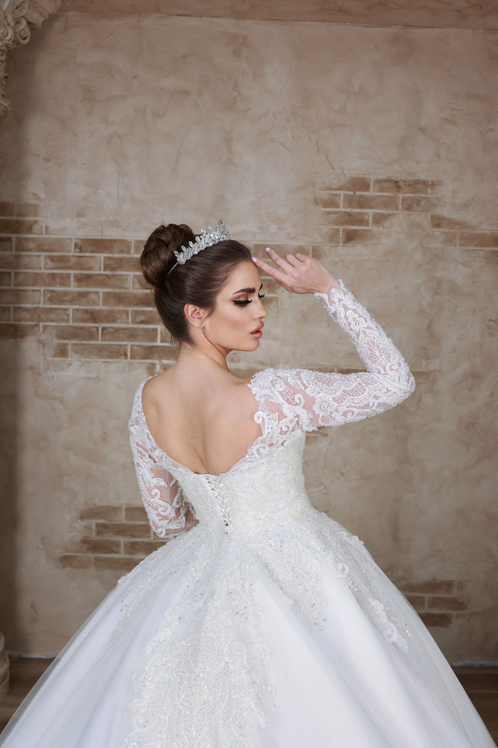 Verda a line wedding dress