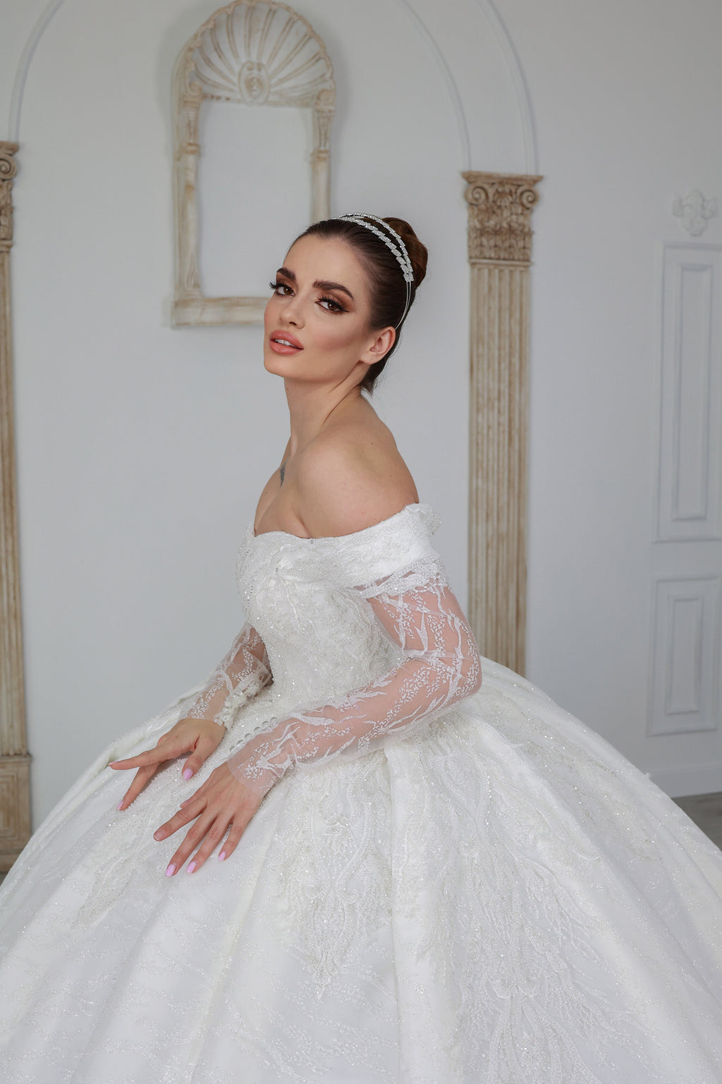 Azze ballgown wedding dress
