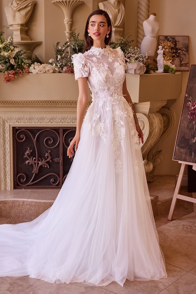 Two Looks In One Wedding Gown-2